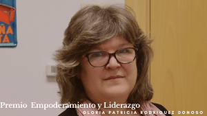 Gloria Rodríguez, Premio “Empoderamiento y Liderazgo”
