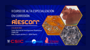 II Edición ALESCORR, Curso de Alta Especialización en Corrosión