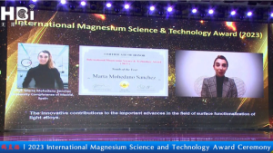 Marta Mohedano, International Magnesium Award for the Youth 2023