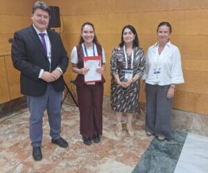 Marta Zarzuela, Premio FEMS Mejor TFM durante EUROMAT 2025